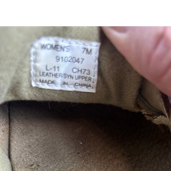 Sperry Top Sider Women Sz 7m Classic Angelfish Boat Shoe Oat Tan Leather 9102047 - Picture 8 of 8